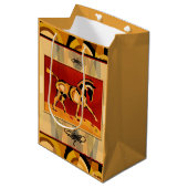 Der Tao der Equus-Geschenk-Tasche durch Mittlere Geschenktüte (Vorderseite Schrägansicht)