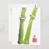 Der Tao der Postkarte von Bamboo (Vorne/Hinten)