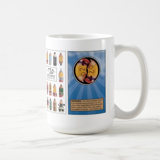 Der Tao der Stubbie Bleistift-Tasse #4 Kaffeetasse (Rechts)