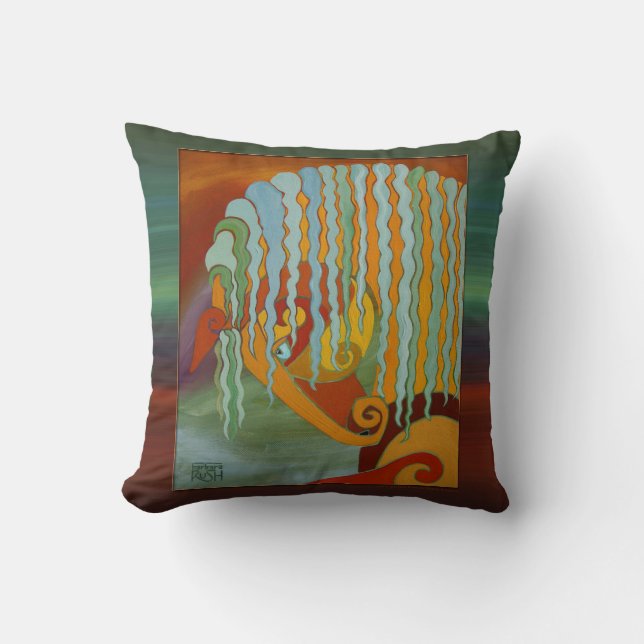 Der Tao des Intensitäts-Pferdekissens Kissen (Vorderseite)