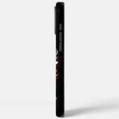 Der tapfere Feuerwehrmann ist stolz Case-Mate iPhone Hülle (Rückseite / Links)