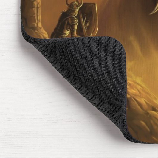Der tapfere Ritter - Mousepad (Ecke)