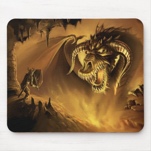 Der tapfere Ritter - Mousepad (Vorne)