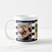 Der tapferste Vater der Welt - Vatertag Kaffeetasse (Links)