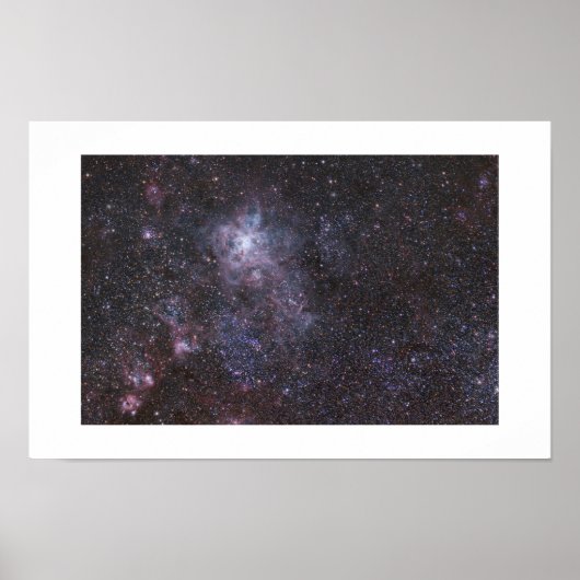 Der Tarantelnebel - Große Magellansche Wolke Poster (Vorne)
