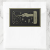 Der Tarot des Kunstlehrers Rechteckiger Aufkleber (Tasche)
