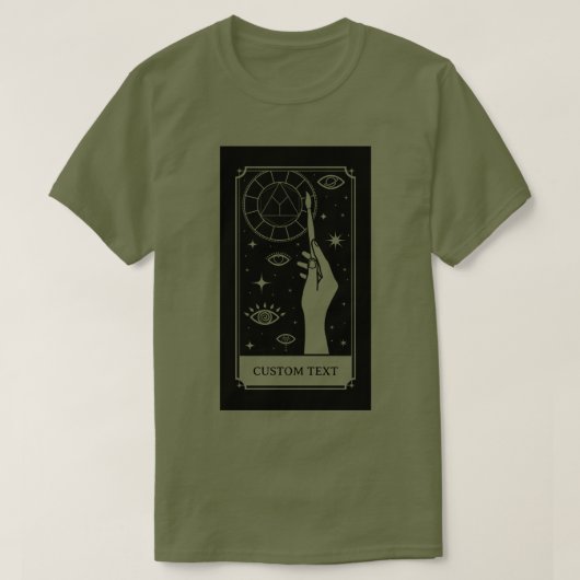 Der Tarot des Kunstlehrers T-Shirt (Design vorne)