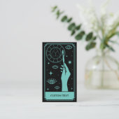 Der Tarot des Kunstlehrers Visitenkarte (Stehend Vorderseite)