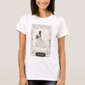 Der Tarot-Glücksfall-Junggeselinnen-Abschied T-Shirt (Vorderseite)
