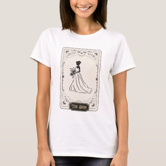 Der Tarot-Glücksfall-Junggeselinnen-Abschied T-Shirt (Vorderseite)