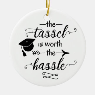Der Tassel ist den Aufwand wert Keramikornament