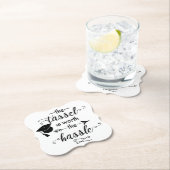 Der Tassel ist den problematischen Abschluss wert Untersetzer (Vor Ort)