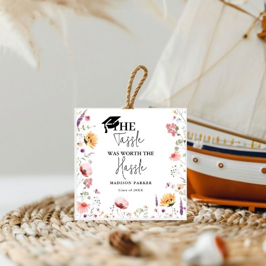 Der Tassel wert den problemlosen Abschluss der Wil Geschenkanhänger