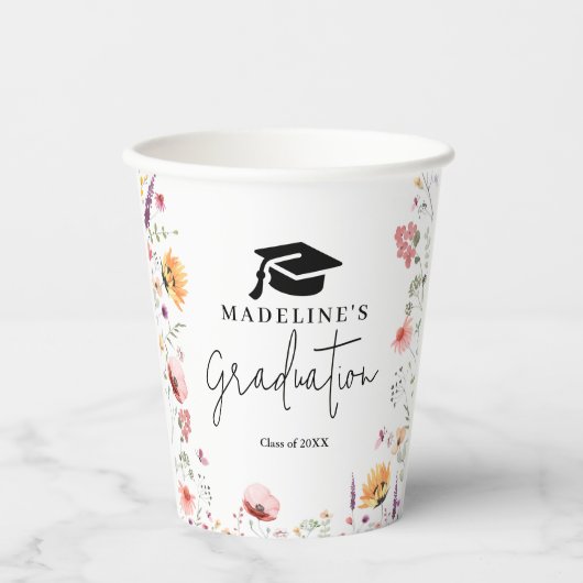 Der Tassel wert den problemlosen Abschluss der Wil Pappbecher (Vorderseite)