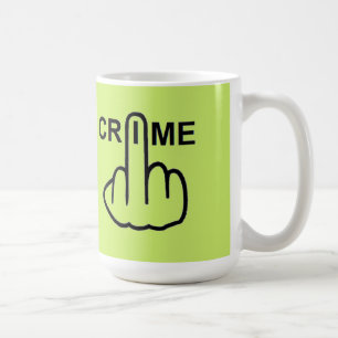 Der Tassen-Vogel, der Verbrechen umdreht, ist Kaffeetasse