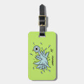 Der Tauben-Freakout-Gepäcktag Gepäckanhänger (Vorderseite vertikal)