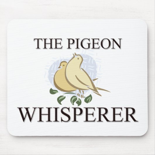 Der TaubeWhisperer Mousepad (Vorne)