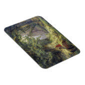 Der tausendjährige Eichenbaum (von Karl Lessing) Magnet (Rechte Seite)