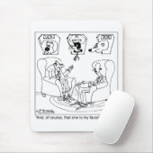 Der Taxidermist u. der IRS-Wirtschaftsprüfer Mousepad (Mit Mouse)