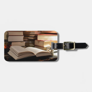 Der TBR Buch-Stapel Gepäckanhänger