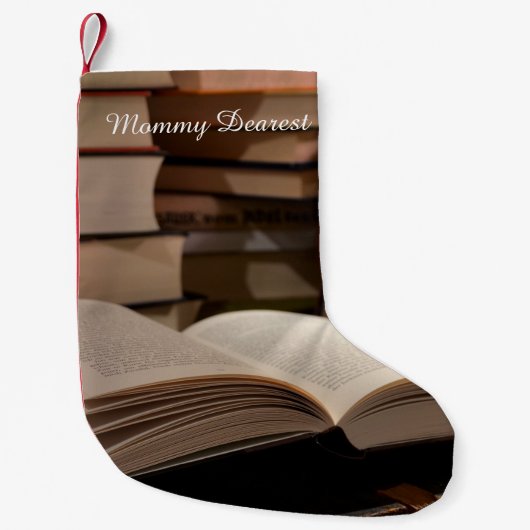 Der TBR Buch-Stapel Kleiner Weihnachtsstrumpf (Vorderseite)