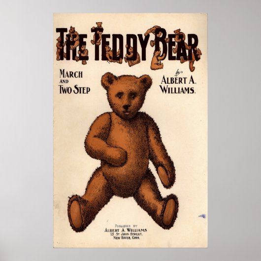 Der Teddybär Poster (Vorne)