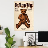 Der Teddybär Poster (Heimbüro)