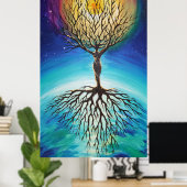 Der Tee des Egos Poster (Heimbüro)