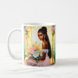 Der Tee des Erfolges, warm serviert, wunderschön Kaffeetasse