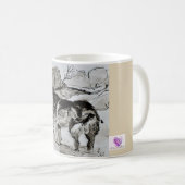Der Tee-Kaffee-Tasse des Hundeliebhabers, heisere Kaffeetasse (VorderseiteRechts)
