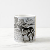 Der Tee-Kaffee-Tasse des Hundeliebhabers, heisere Kaffeetasse (Mittel)