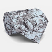 Der Tee-Party des wütenden Hutmachers Krawatte (Gerollt)