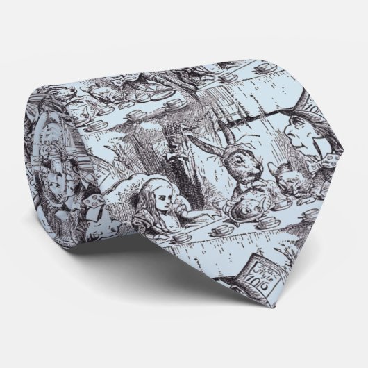 Der Tee-Party des wütenden Hutmachers Krawatte (Gerollt)