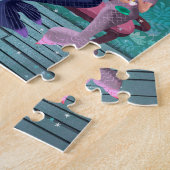 Der Tee-Partyillustration der Meerjungfrauen Puzzle (Seite)