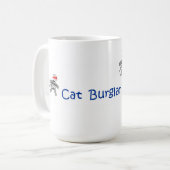 Der Tee-Tasse des Katzen-Einbrechers Tasse (Vorderseite Links)