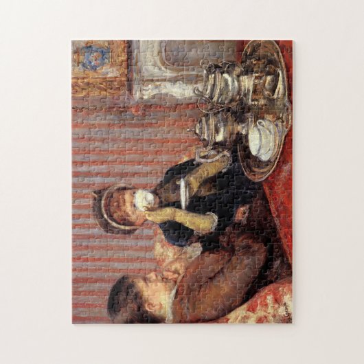 Der Tee von Mary Cassatt Puzzle (Vertikal)