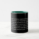 Der Teebeutel Zweifarbige Tasse (Mittel)
