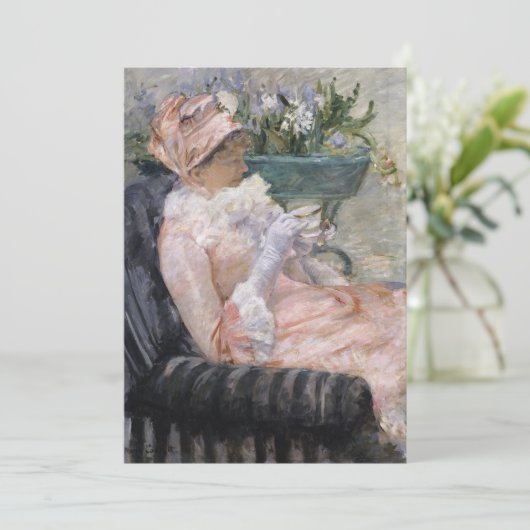 Der Teecup | Mary Cassatt (Stehend Vorderseite)