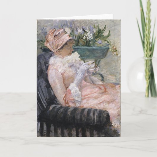 Der Teecup | Mary Cassatt Karte (Vorderseite)