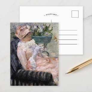 Der Teecup   Mary Cassatt Postkarte