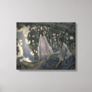 Der Teich, 1902 Leinwanddruck