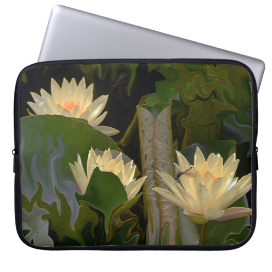 Der Teich der Fee.... Laptopschutzhülle (Vorderseite)