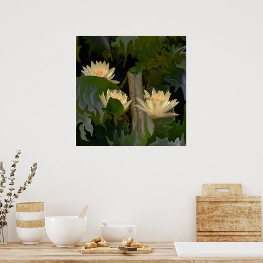 Der Teich der Fee.... Poster (Küche)