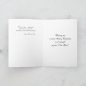 Der Teich Feiertagskarte (Innenseite)