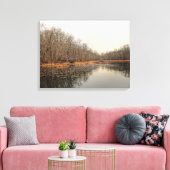 Der Teich Leinwanddruck (Insitu (Wohnzimmer))