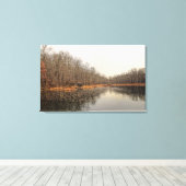 Der Teich Leinwanddruck (Insitu (Holzboden))
