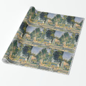 Der Teich von Paul Cezanne Wrapping Paper Geschenkpapier (Ungerollt)
