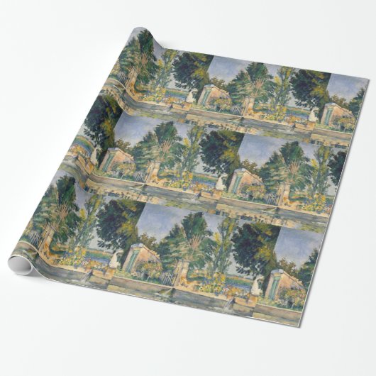 Der Teich von Paul Cezanne Wrapping Paper Geschenkpapier (Ungerollt)