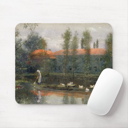 Der Teich von William Morris arbeitet an Merton Mousepad (Mit Mouse)