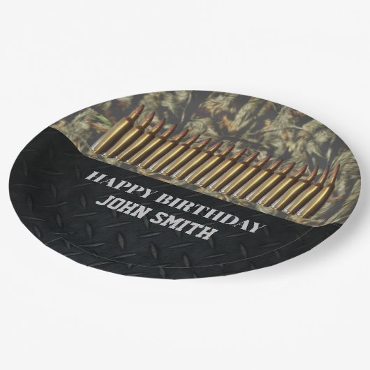 Der Teller der (Schrägansicht)